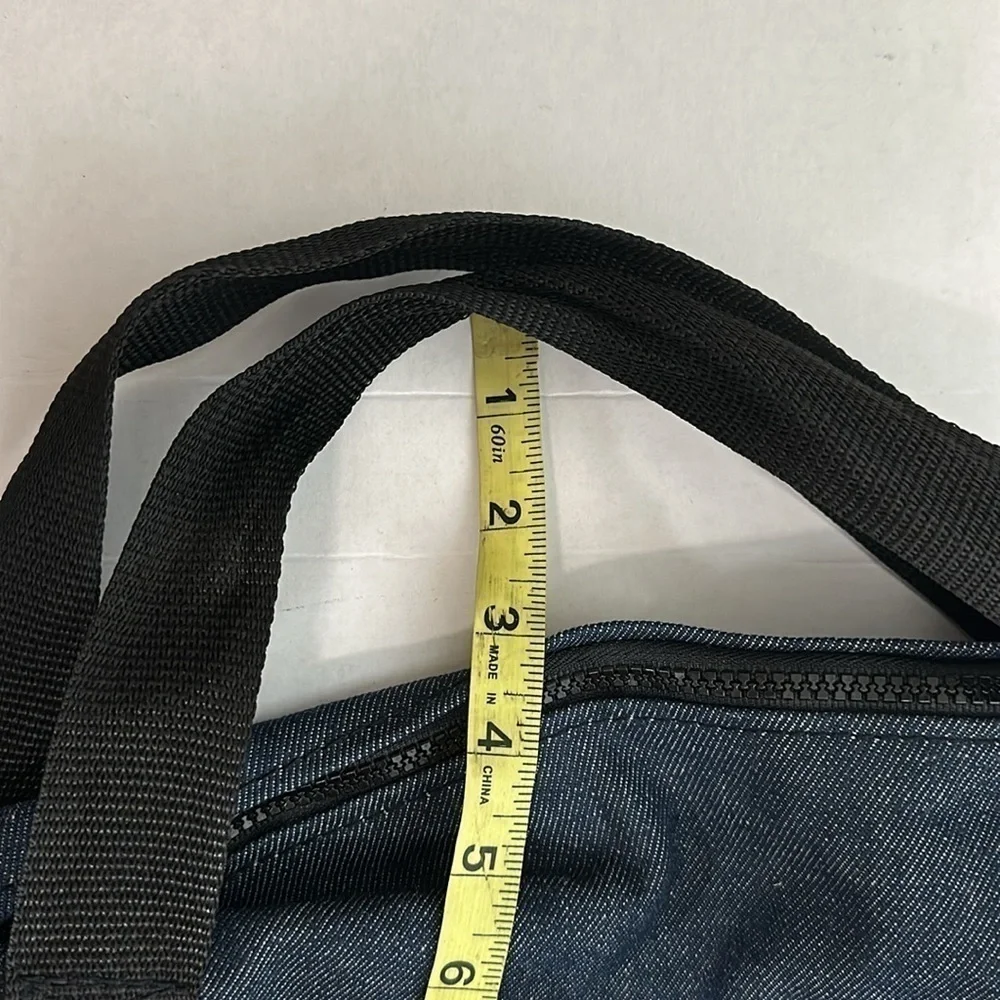Swift Denim denim duffel bag NWOT